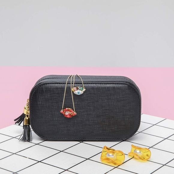 Vlando Black Jewelry Organizer Bag - Picture 10 of 10